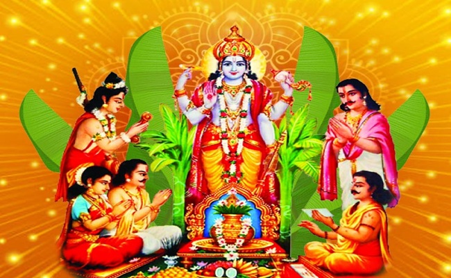 Satyanarayan katha1 Satyanarayan Katha Puja (सत्यनारायण कथा) - Image 1